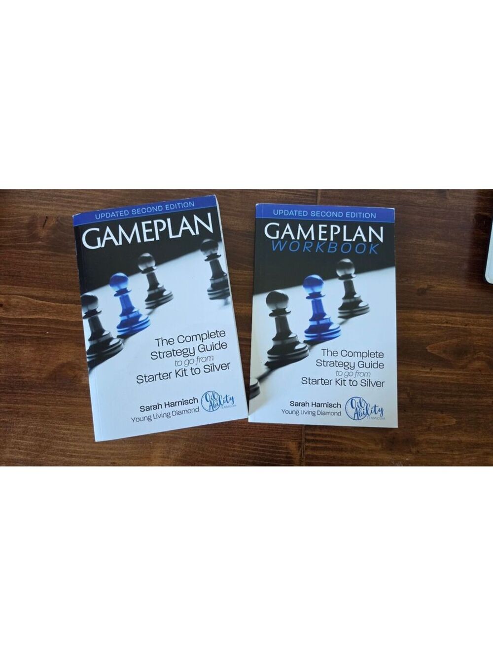 Gameplan Book & Workbook 2nd Edition Set by Sarah Harnisch, Unused Workbook, 378